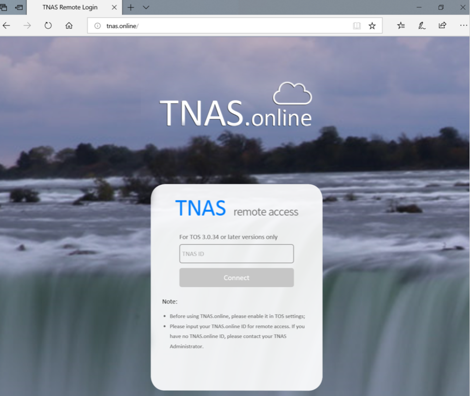 TNAS Remote Access